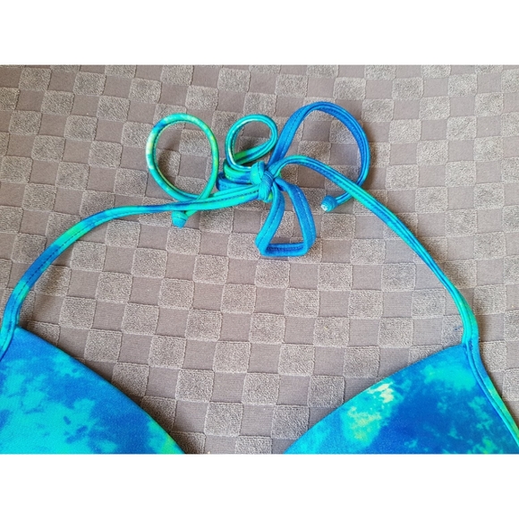 Luli Fama Luxury String Bikini Top Molded Cups XS - Picture 5 of 12